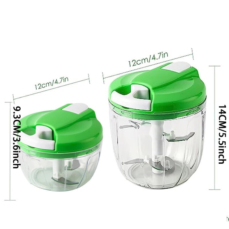 Multi Meat Mincer Garlic Chopper Onion Cutter Rotate Kitchen Cooking Accessories For Garlic Press Crusher Vegetable Chopper