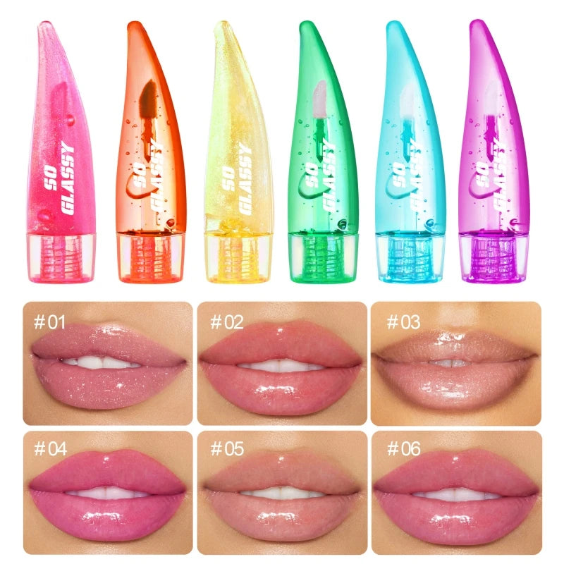 Temperatuur Kleur Veranderende Lipgloss Blijvende Waterdichte Moisturizer Vloeibare Lipstick Make-up Voedende Lipolie Schoonheid Cosmetisch